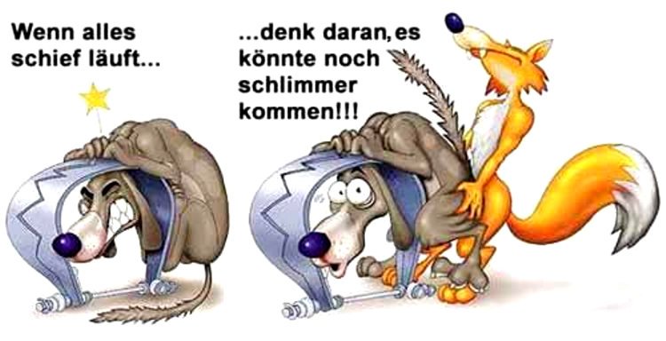Es könnte schlimmer kommen